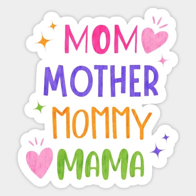 Mom, mother, mommy, mama Sticker by Sir13